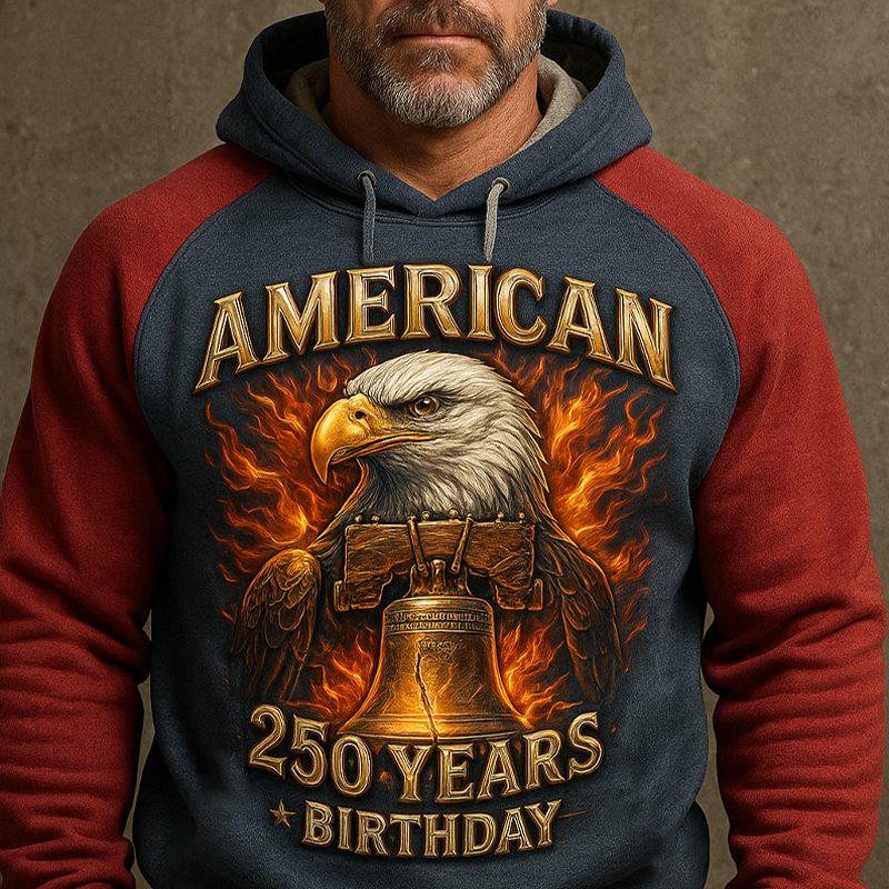 U.S. 250th Anniversary Casual Hoodie
