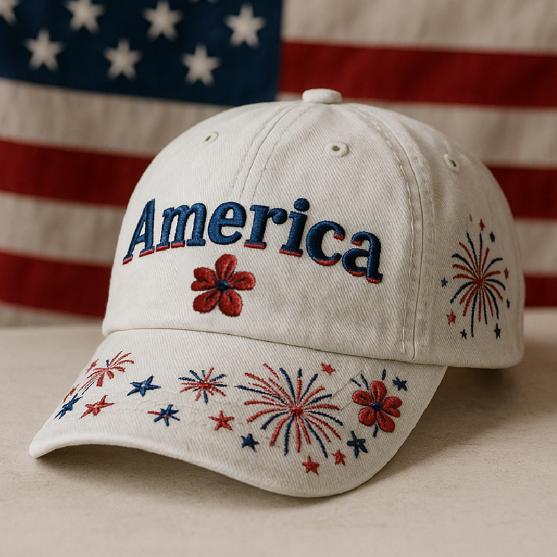 US 250th Anniversary Art Print Hat