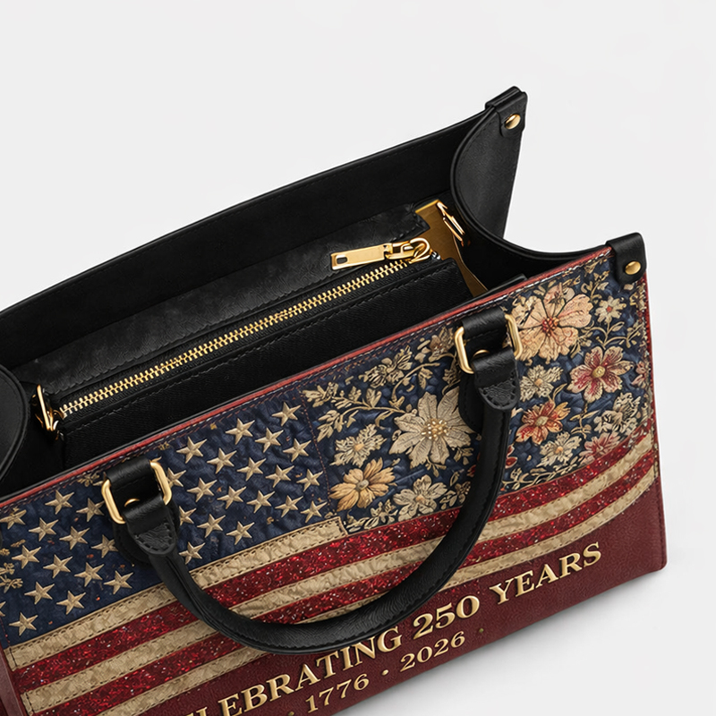 US 250th Anniversary Floral Handbag