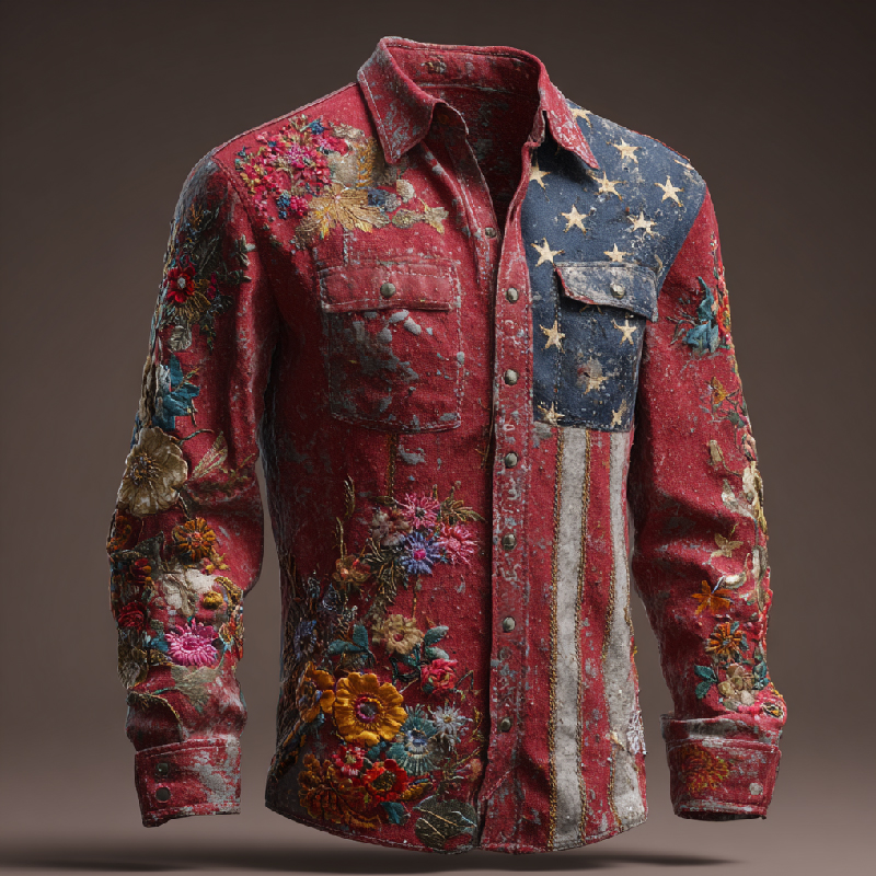 US 250th Anniversary Casual Shirt