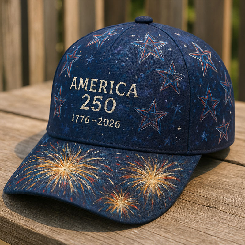250th Anniversary of the United States Print Casual Hat