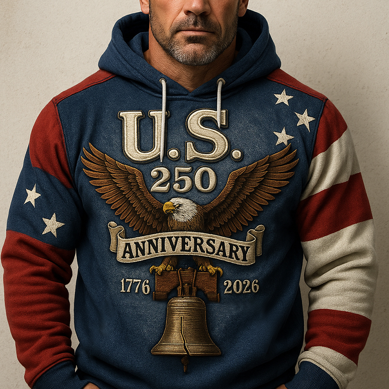 U.S. 250th Anniversary Casual Hoodie