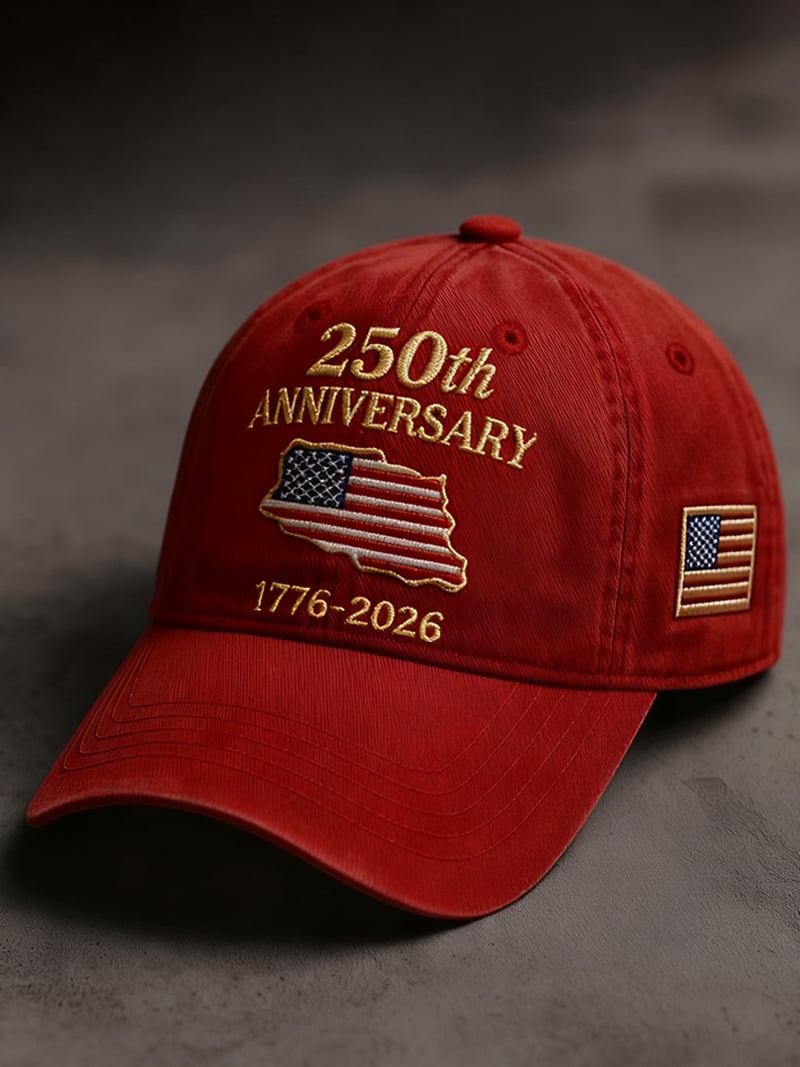 US 250th Anniversary Printed Hat (Unisex)