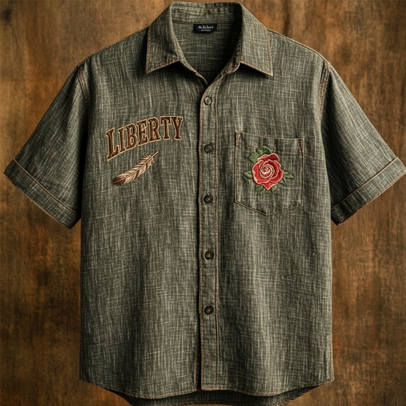 US 250th Anniversary Flag Eagle Print Shirt