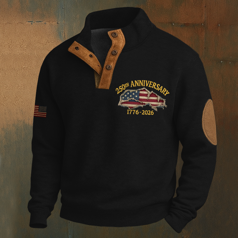 U.S. 250th Anniversary Art Print Sweatshirt