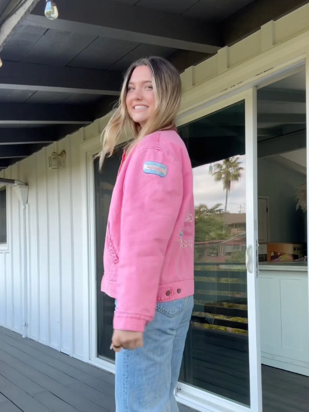 The Pink Gas Station Jacket