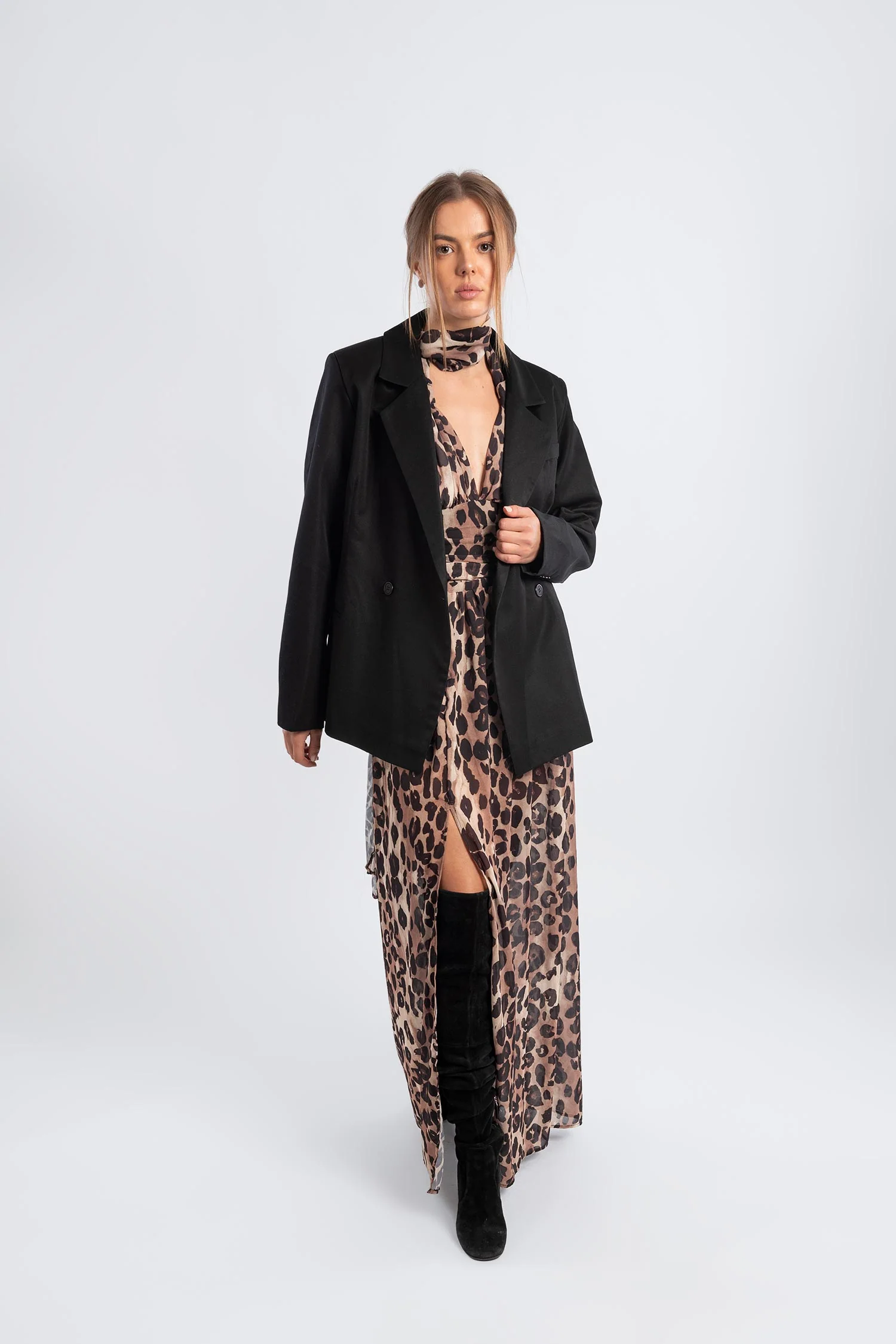 Leopard Maxi Dress