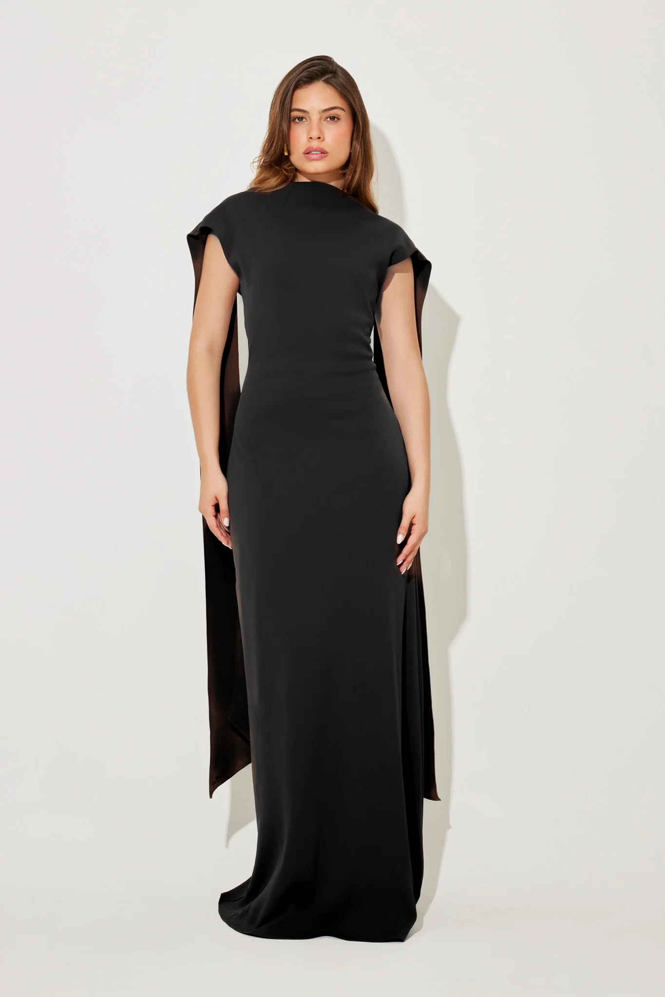 Drape Maxi Dress