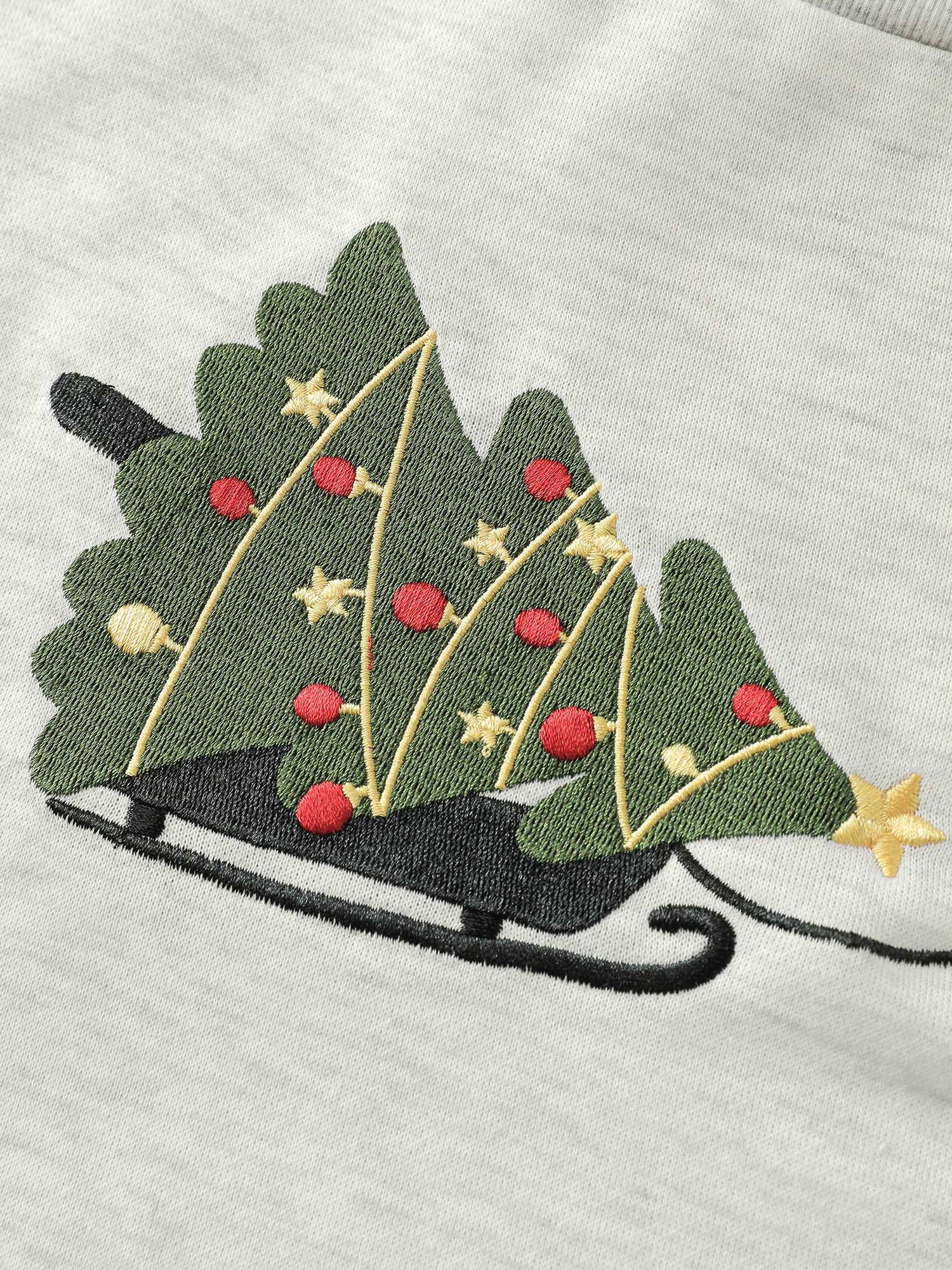 Holiday Gifts Embroidered Heather Sweatshirt