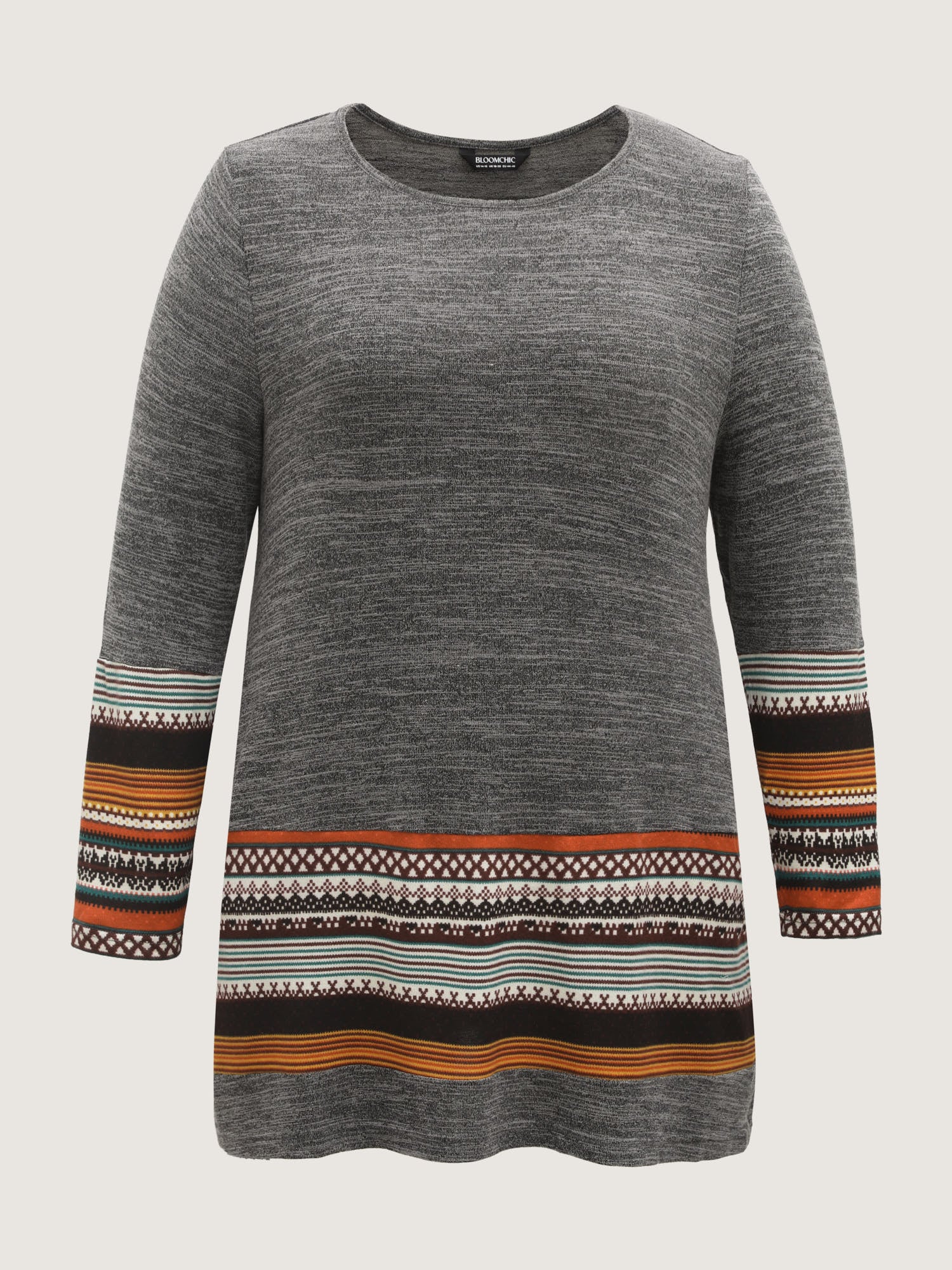 Tunic Boho Print Pocket T-shirt