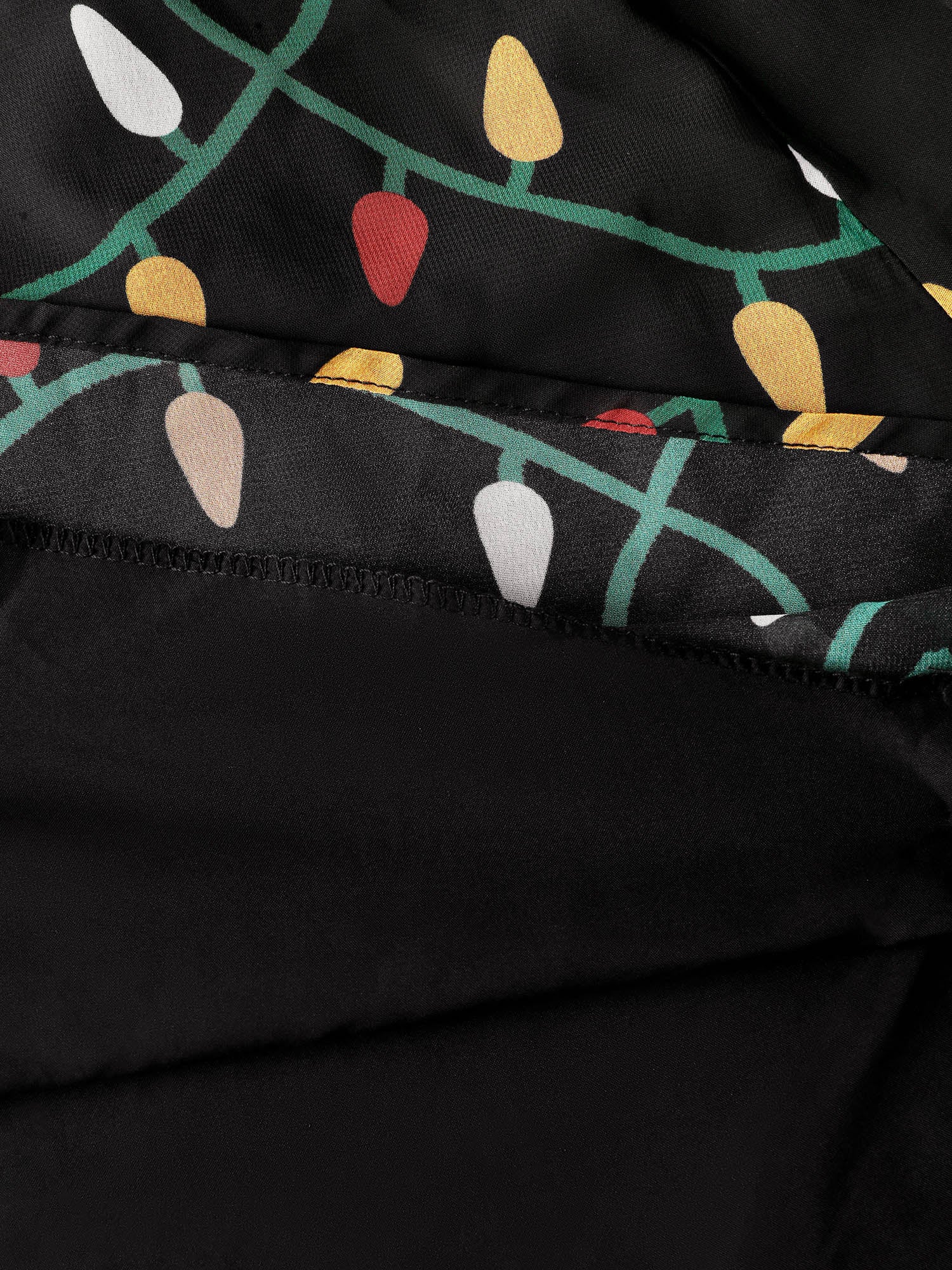 Tweed Fairy Lights Pockets Midi Skirt