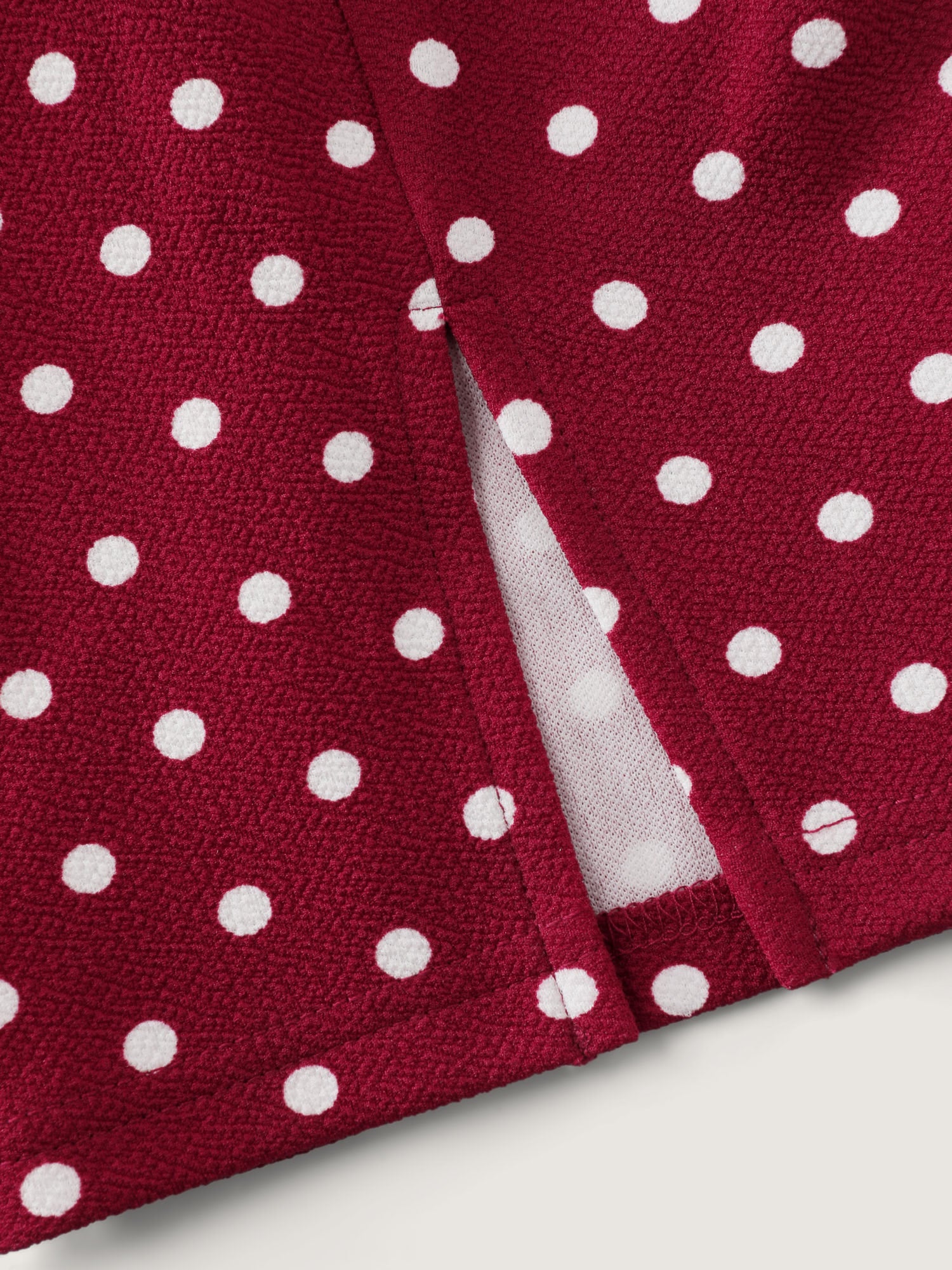 Polka Dots Skinny-Fit Pants