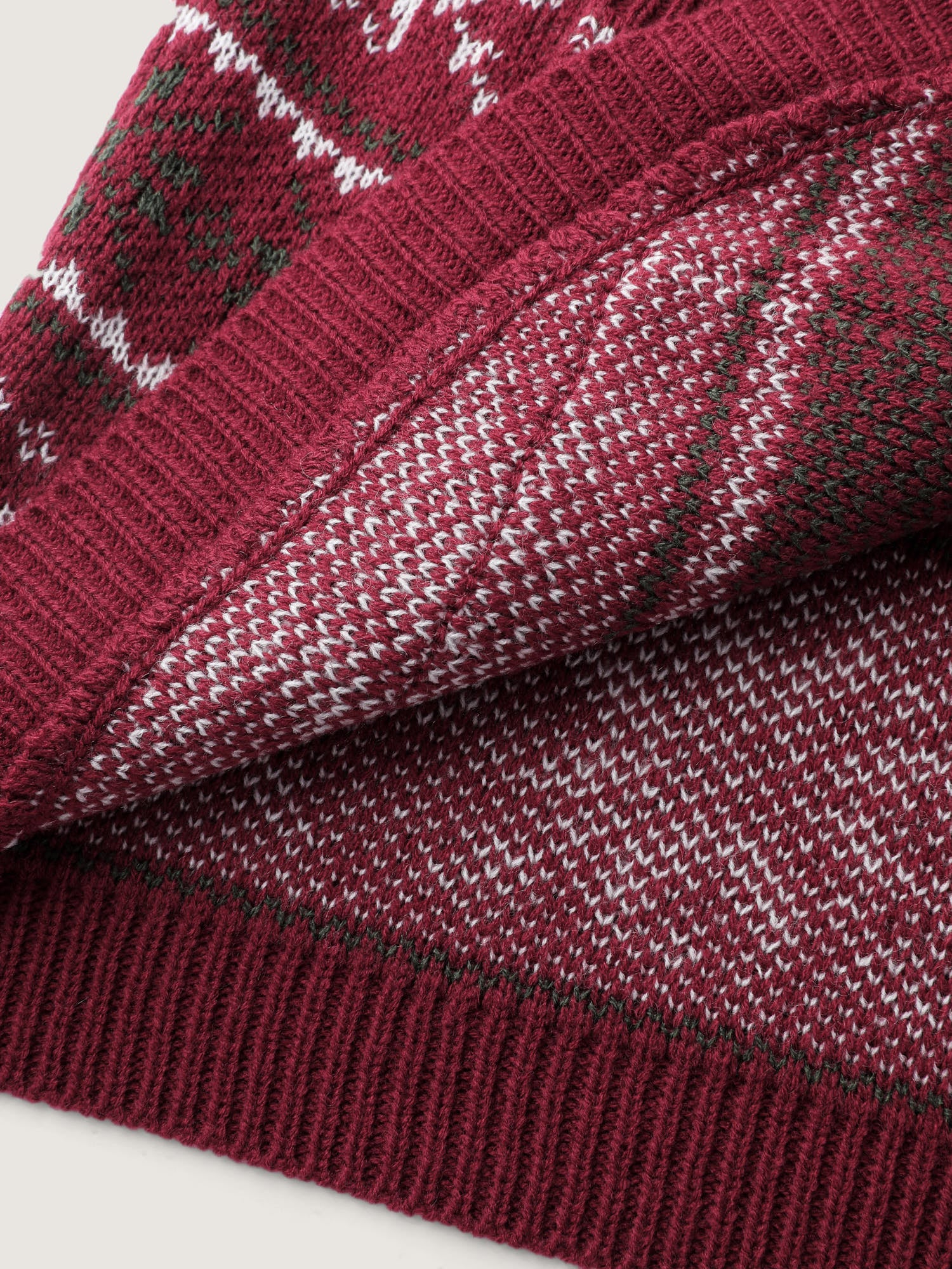 Holiday Curvy Hem Ribbed Knit Cardigan