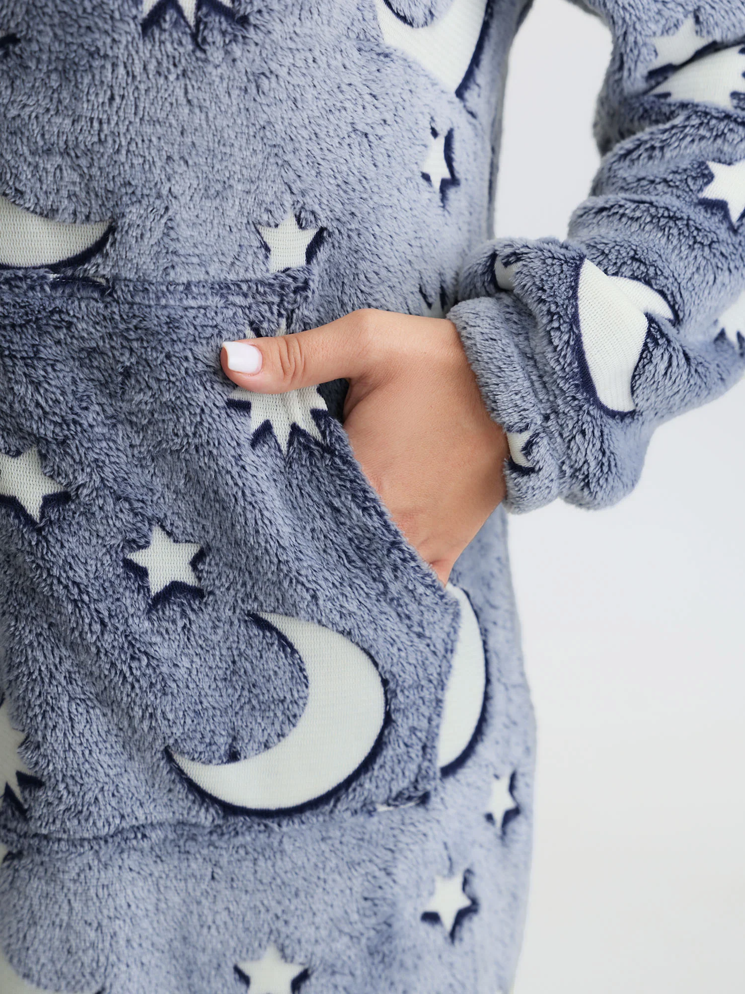 Easy Peezy Fluffy Star Moon Jumpsuit