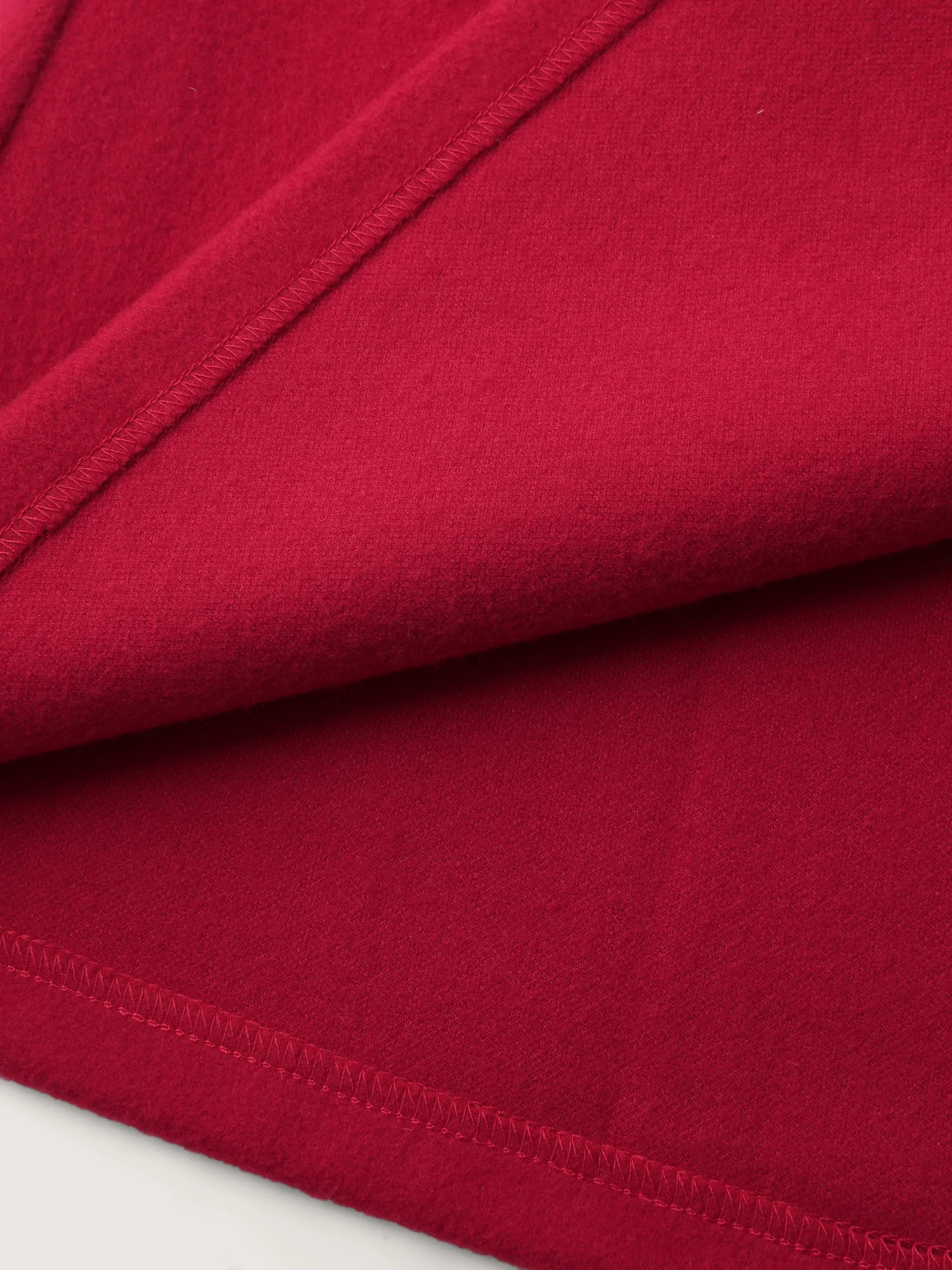 Ruffle Trim Waist-Defining Pockets Coat