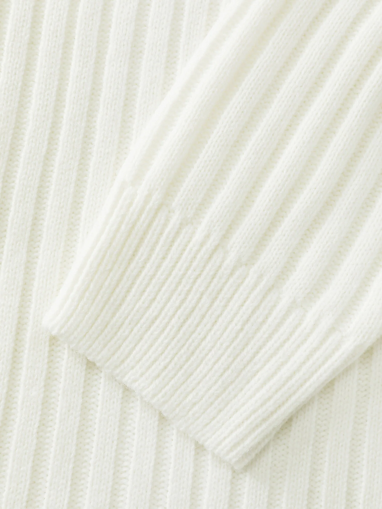 High Turtleneck Textured Sweater Dress