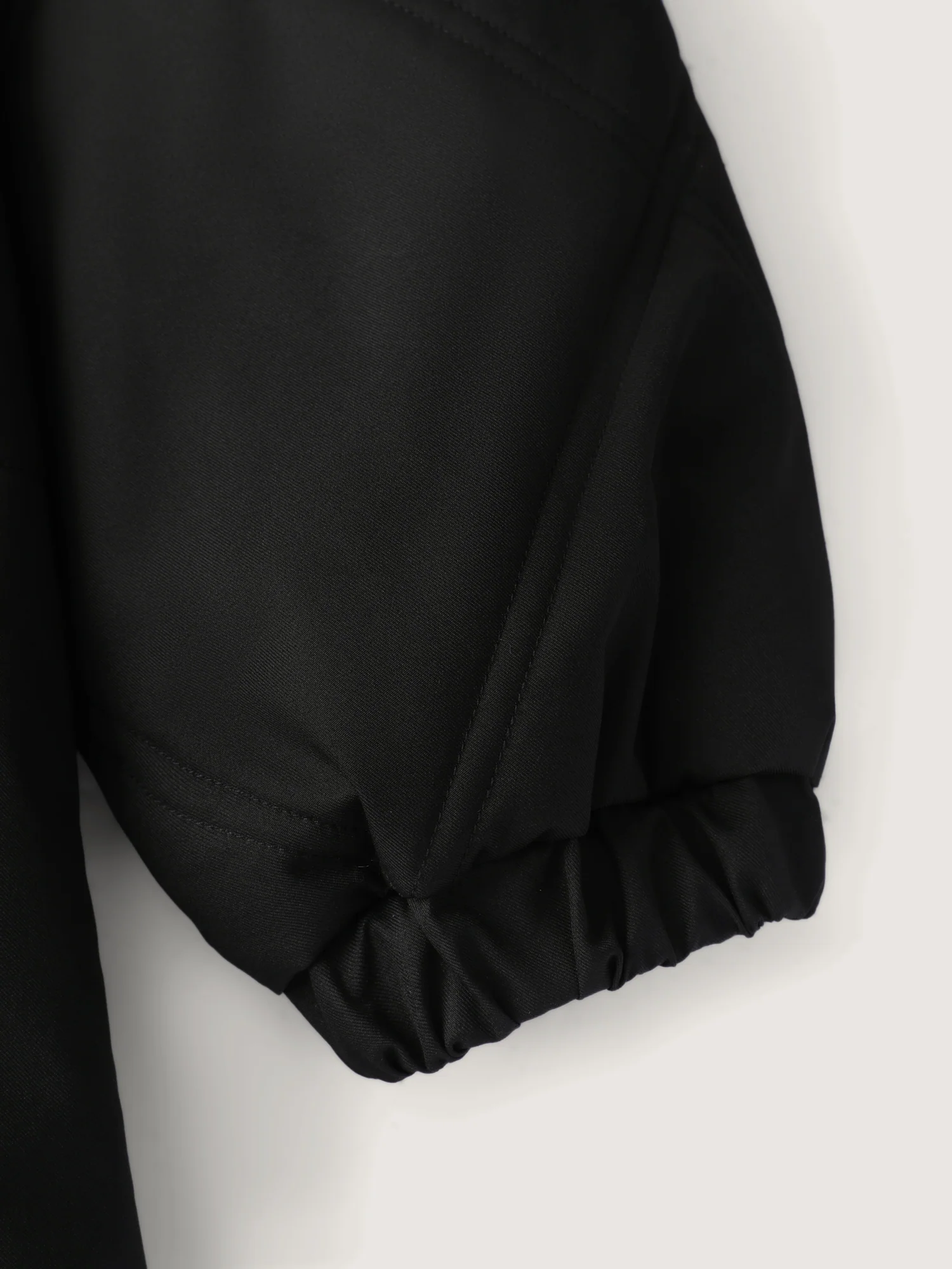 Zipper Button Pockets Quilted Jacket