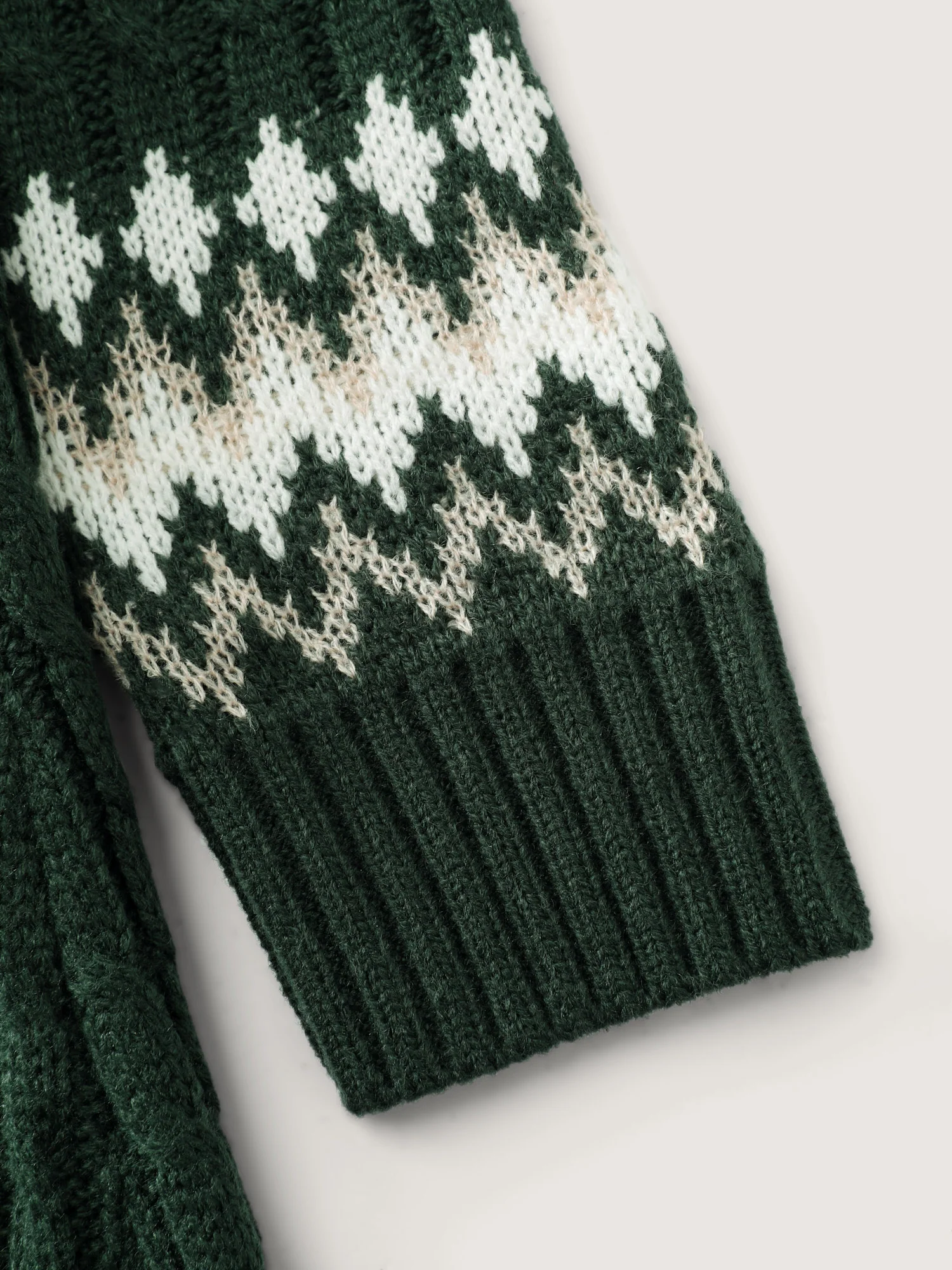 Holiday Textured Turtleneck Sweater Dress