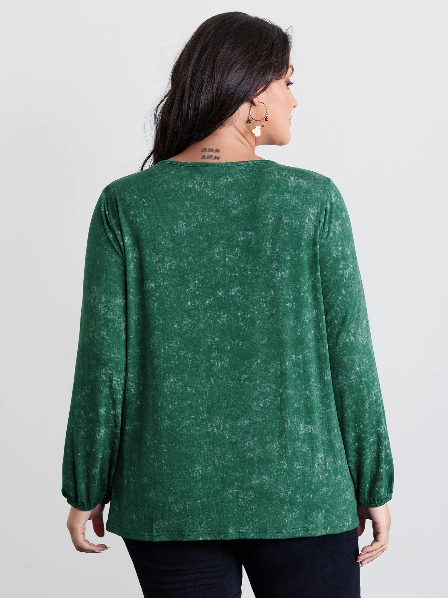 Holiday Cat Snowflake Effect T-Shirt