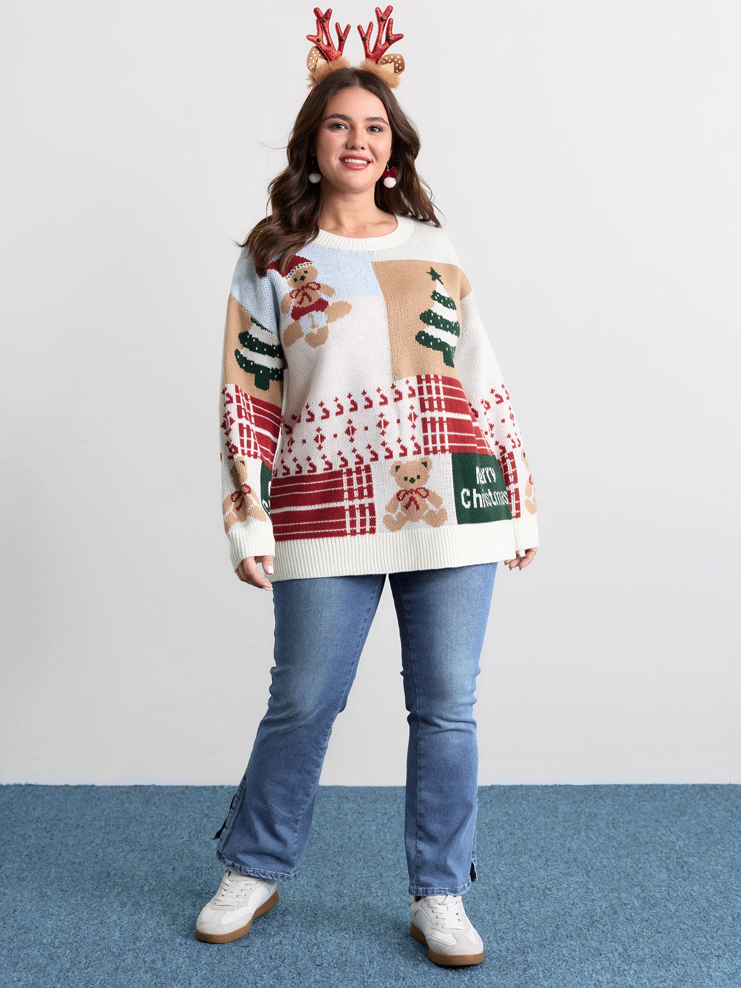 Fabulous Holiday Jacquard Pullover