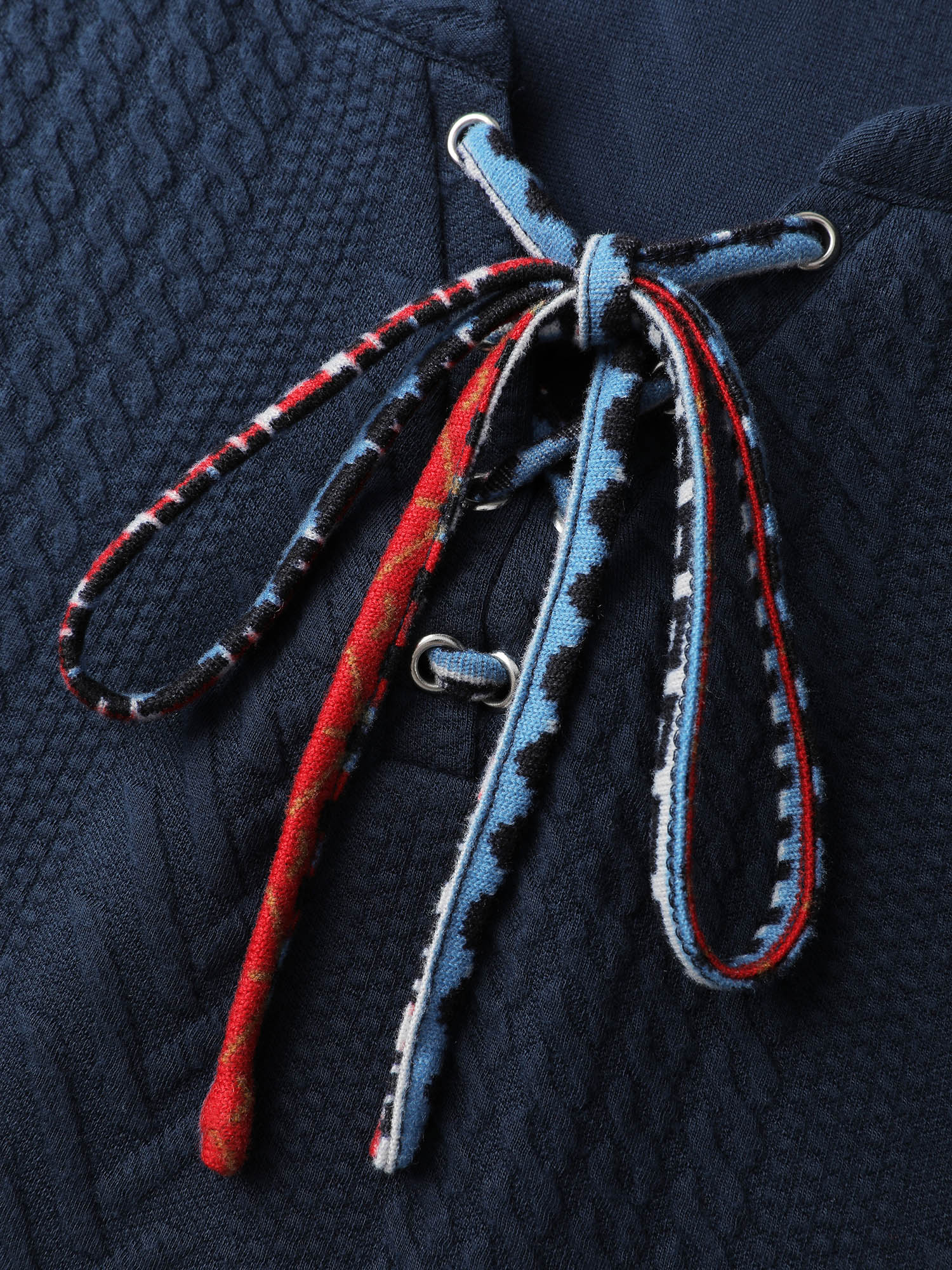 Color Contrast Stripes Raglan Sleeve Sweatshirt