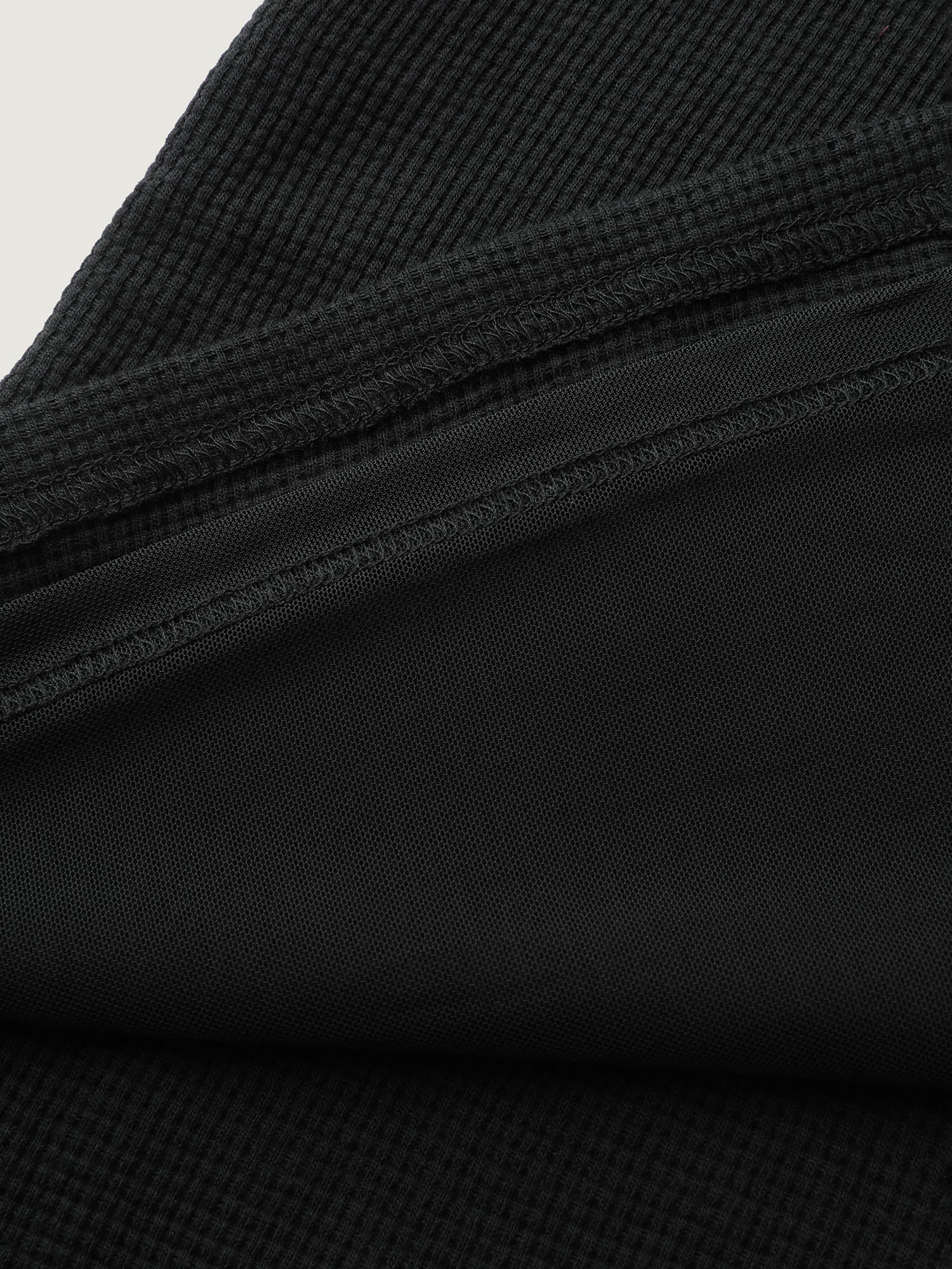 Holiday Elements Sequin Embroidery Textured Sweatshirt