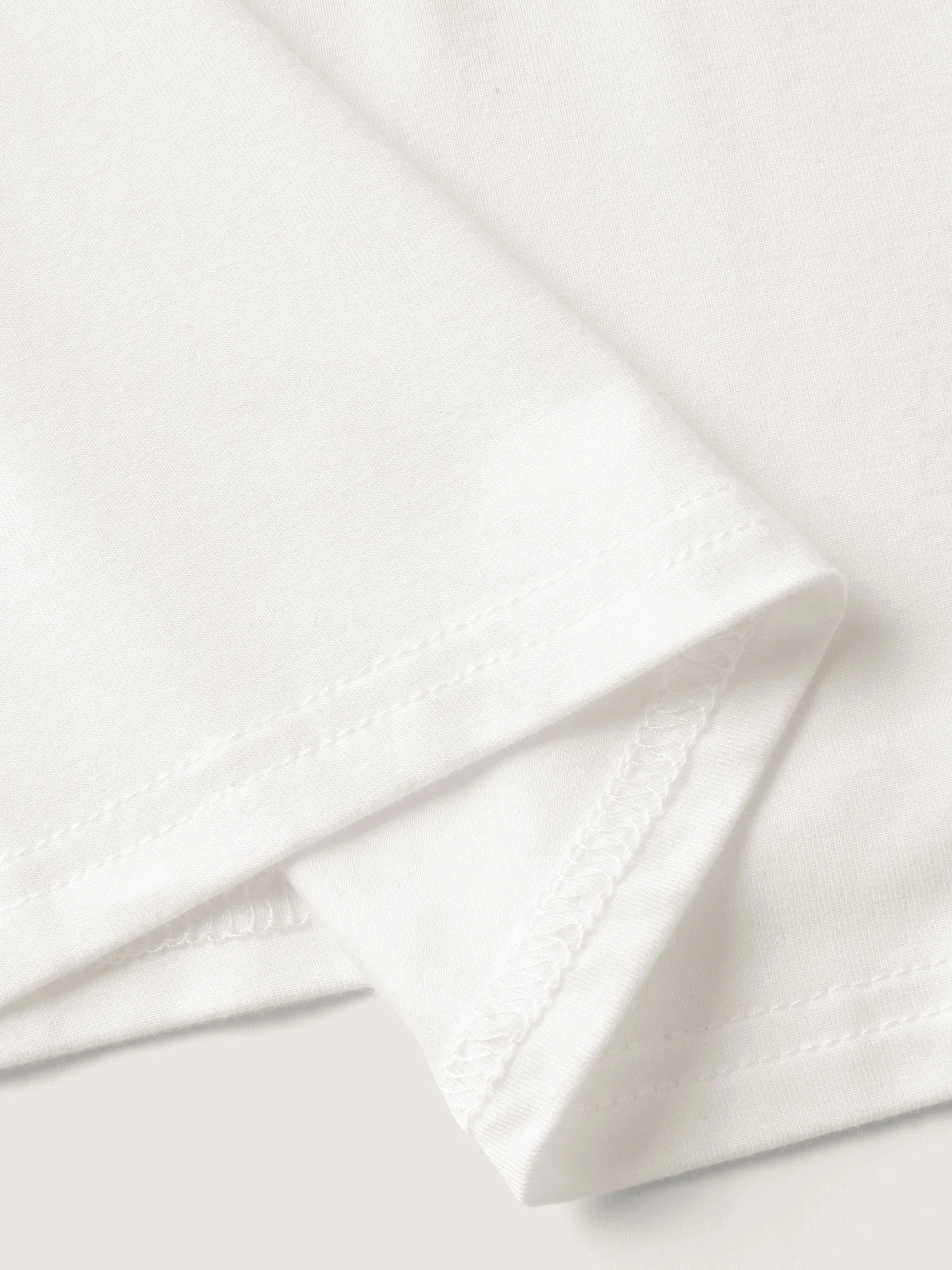 Supersoft Essentials Solid Funnel Neck Knit T-shirt