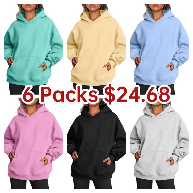 AUTOMET Womens Oversized Hoodies Fleece Sweatshirts Long Sleeve Sweaters Pullover Fall Clothes with Pocket Fallreshness