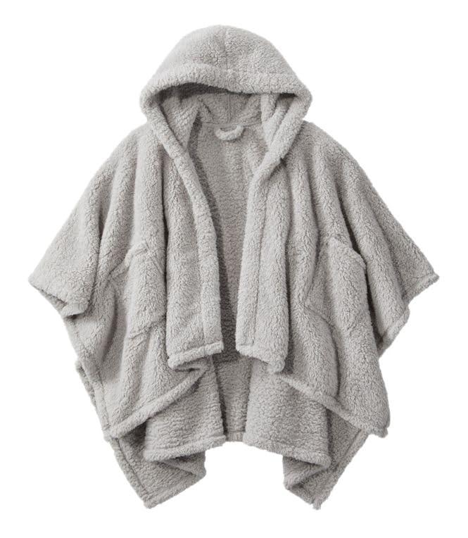 Wearable Blanket Sherpa Poncho Office Work Warm Cozy Shawl Blanket,Plush Cape Wrap for Adults