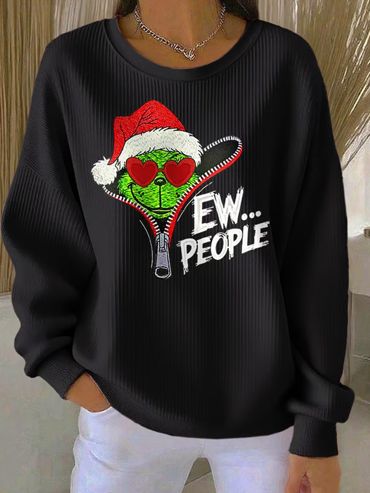 🎄 Christmas Grinch Sweater｜Cozy Mischief & Holiday Vibes 😈