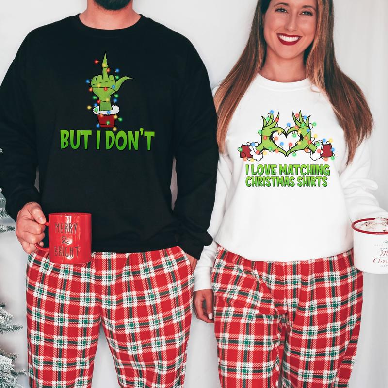 Grinch Couple Tees 😈 Soft, Funny & Shipping FREE! 💰