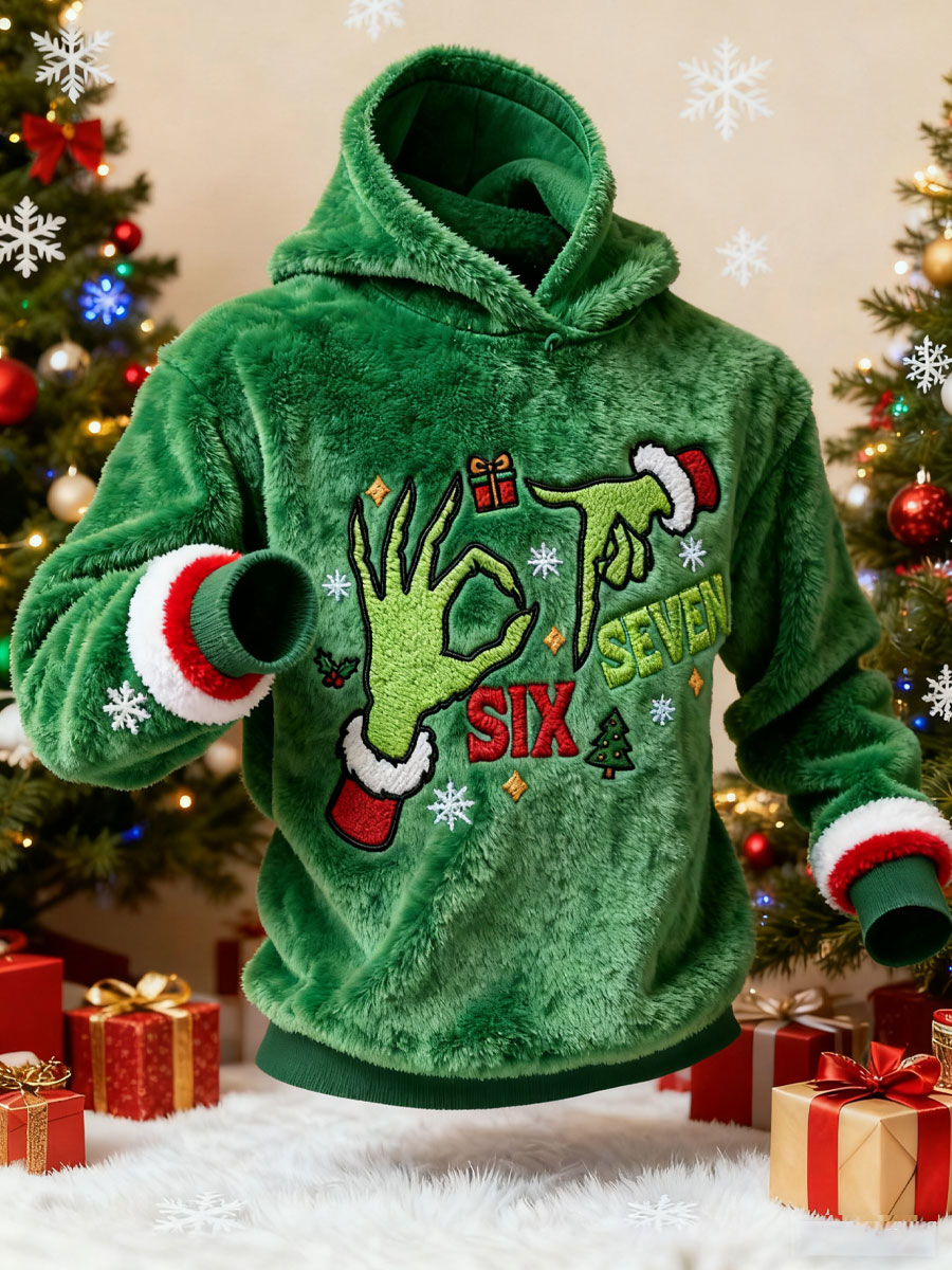 Free Shipping!🎄Grinch Festival Hoodie | Cozy & Street-Style Ready 😈