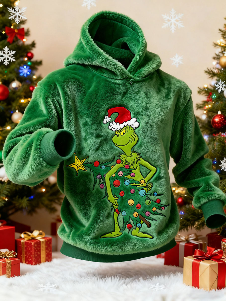 Free Shipping!🎄Grinch Festival Hoodie | Cozy & Street-Style Ready 😈