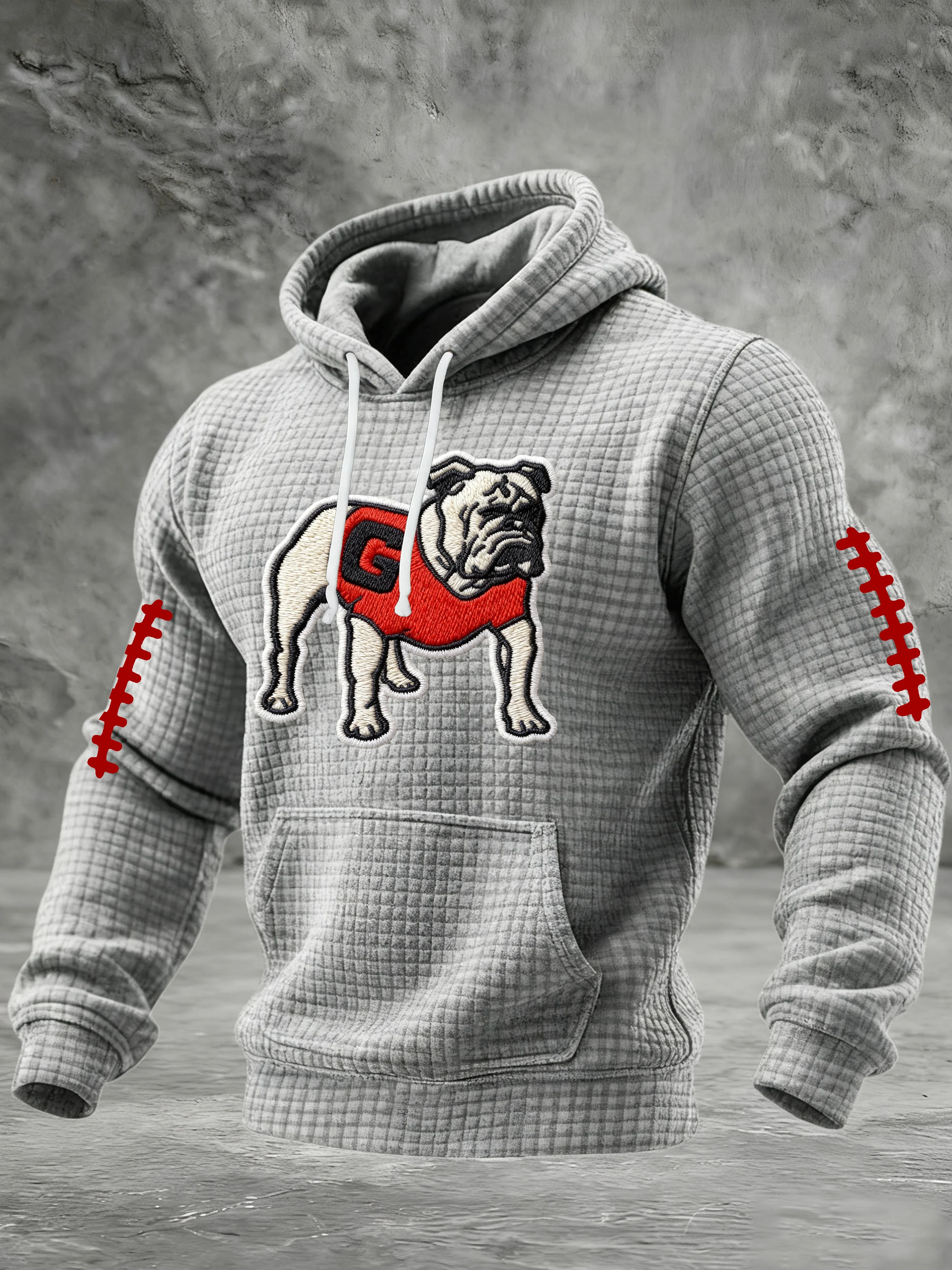 Men's Football Print Hoodie