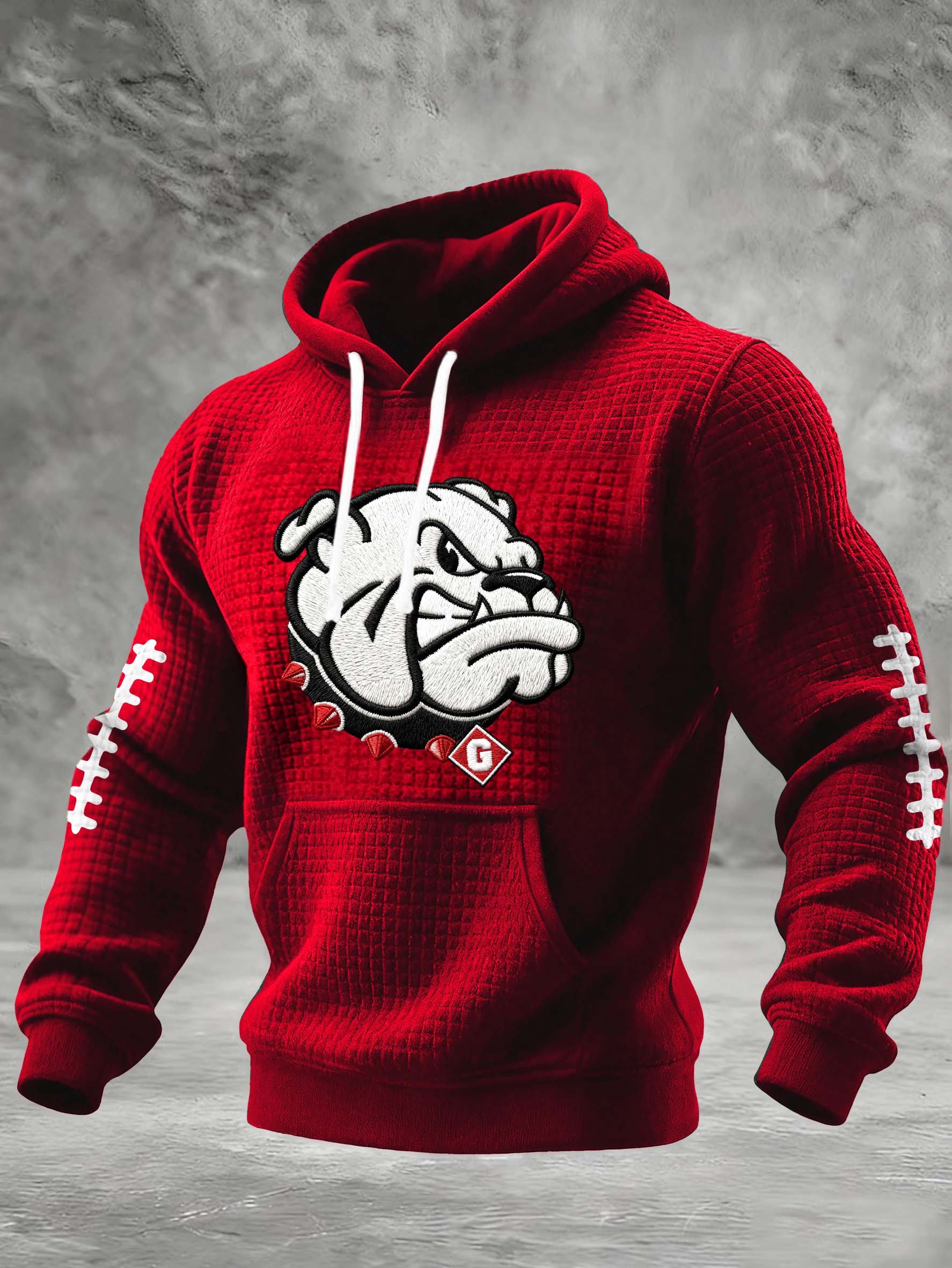 Men's Football Printed Hoodie