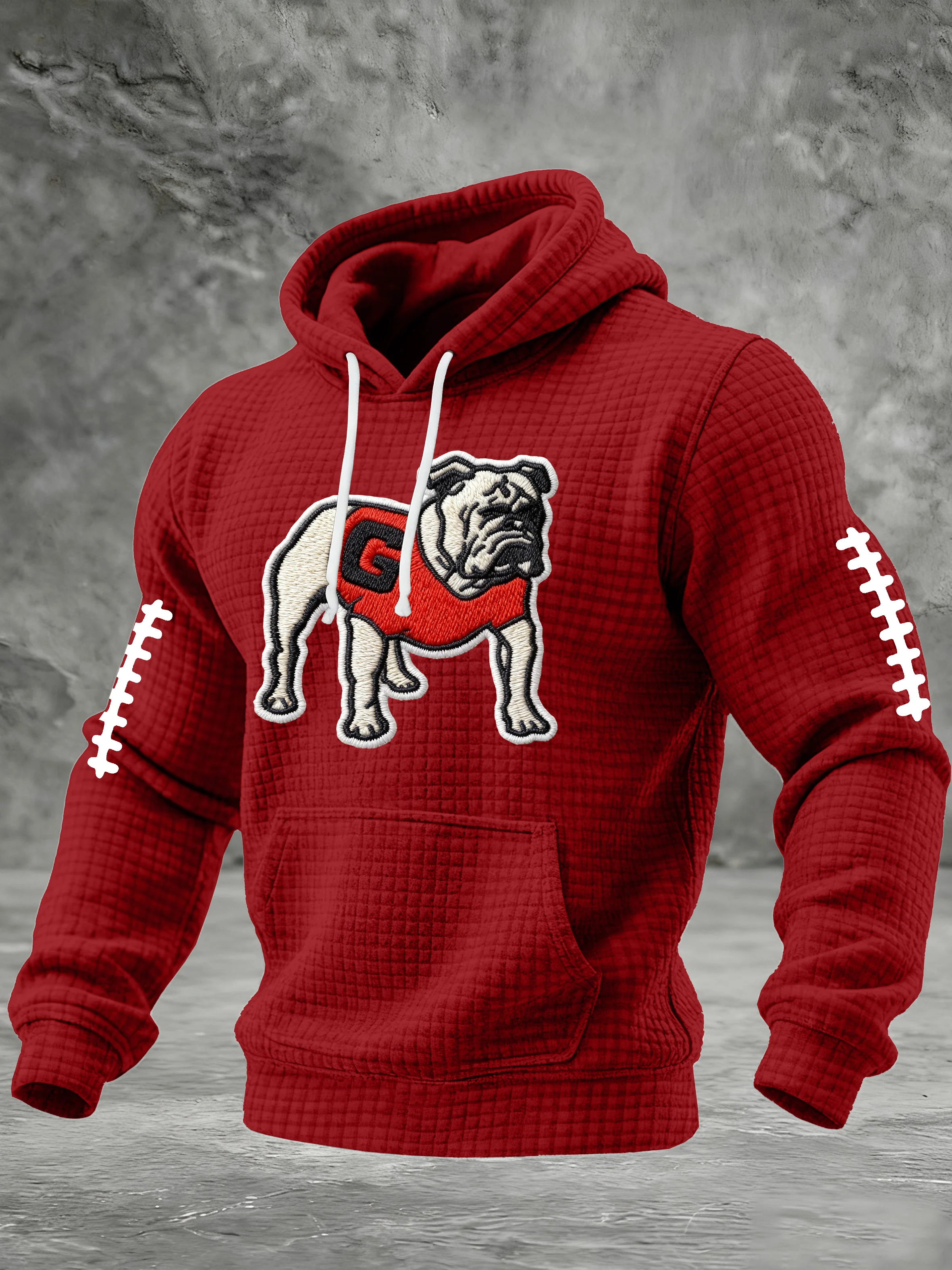 Men's Football Print Hoodie