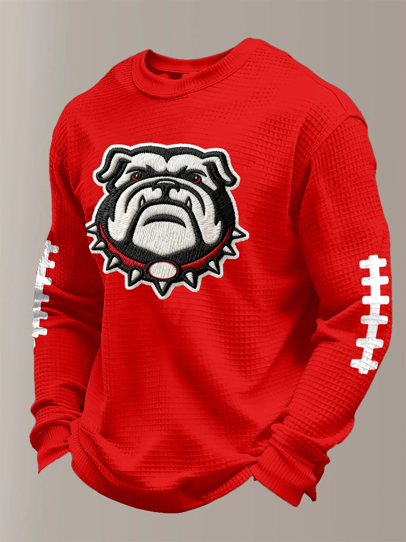 Men's Casual Printed Long-Sleeved Top