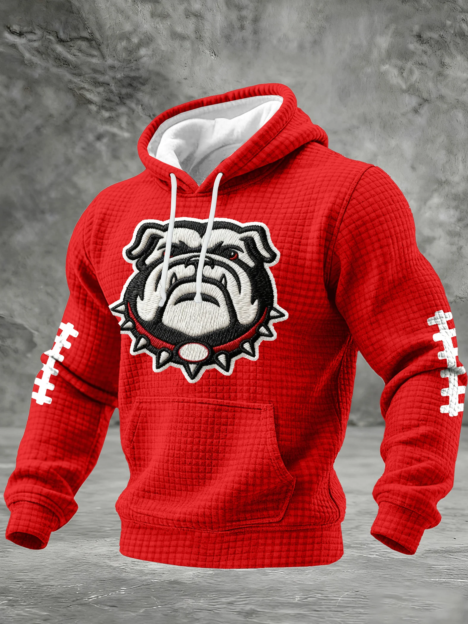 Men's Football Print Hoodie