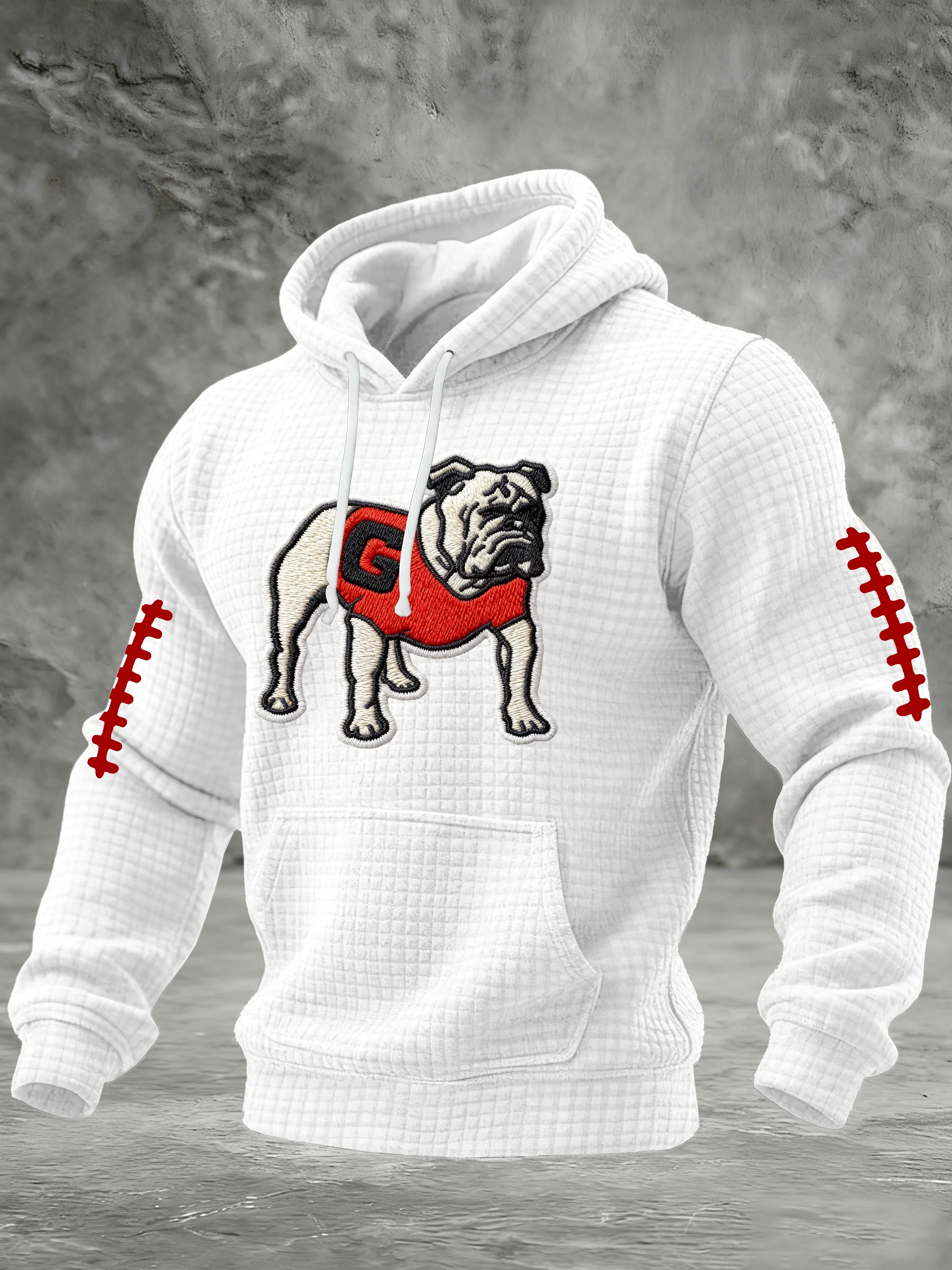 Men's Football Print Hoodie
