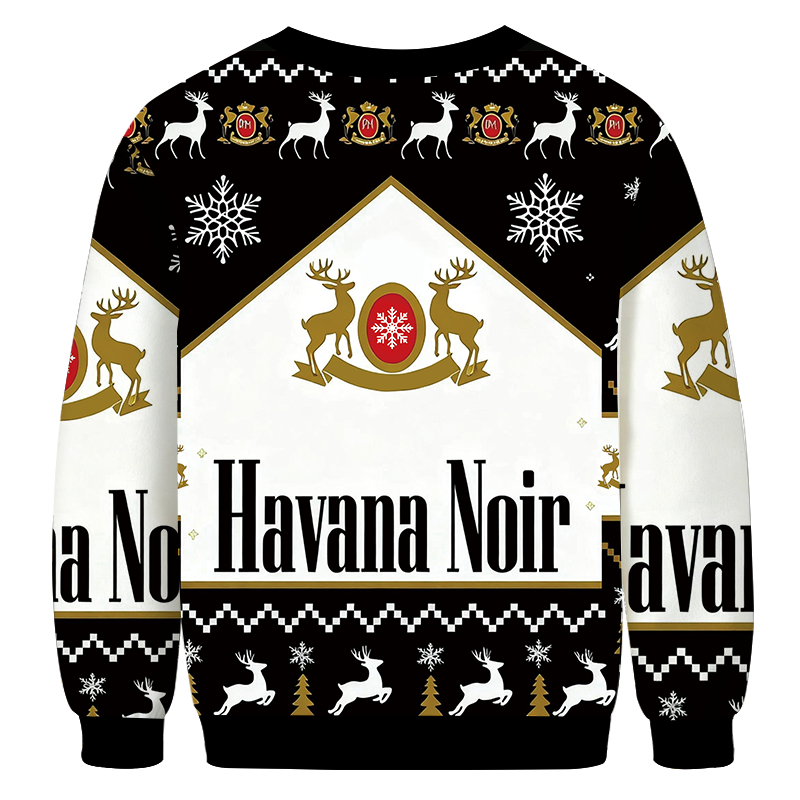 Vintage Cig Christmas Ugly Sweatshirt