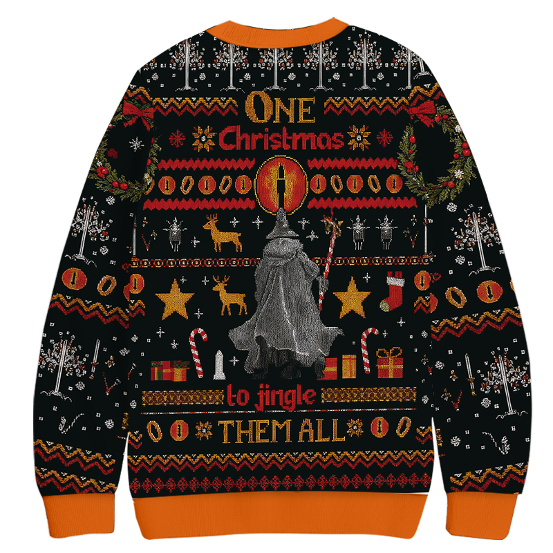 Gandalf One Christmas Ugly Sweatshirt