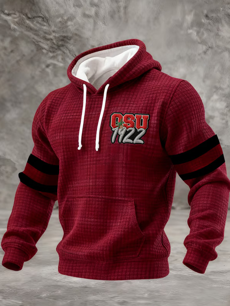 Men's Casual Rugby Print T-shirt  ACE