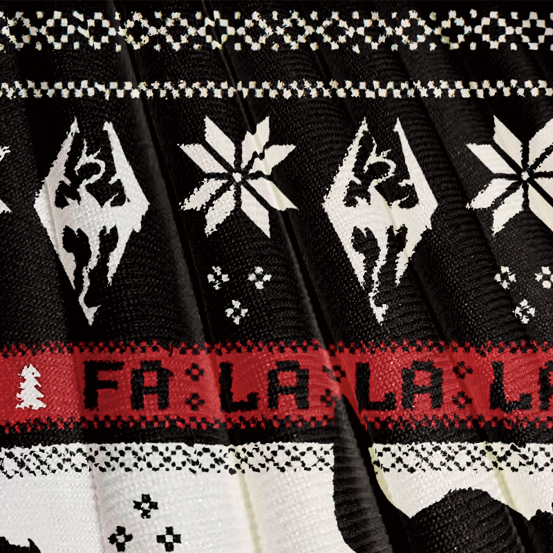 Funny Mask Christmas Ugly Sweatshirt