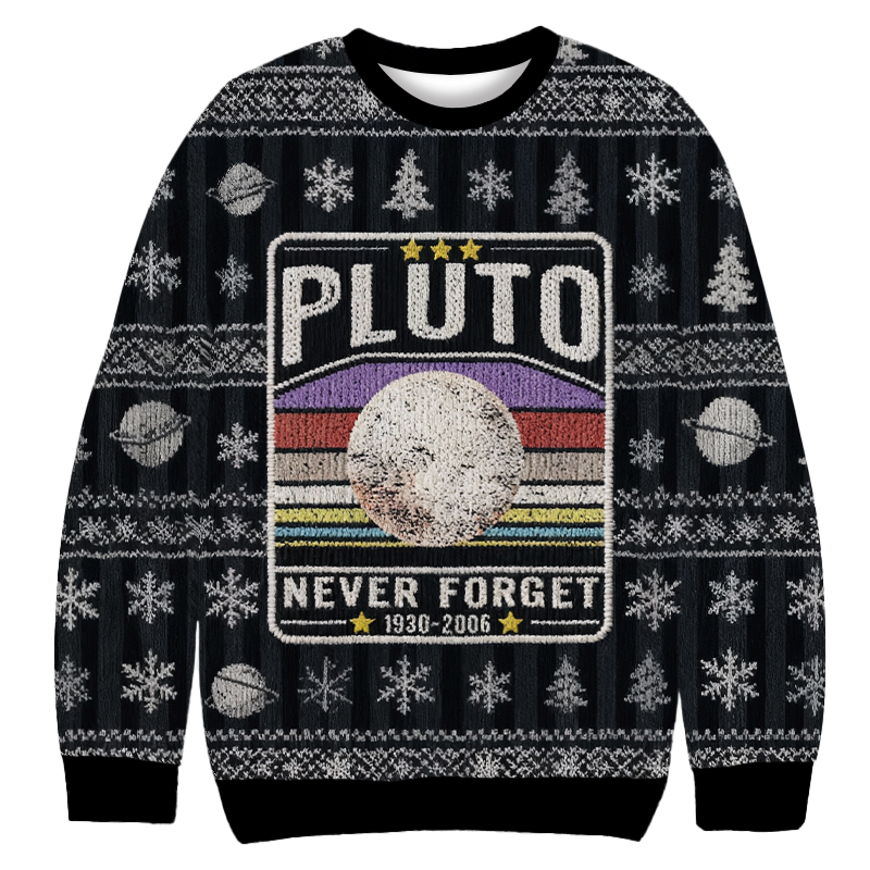 Always a Planet in Our Hearts Christmas Ugly Sweatshirt