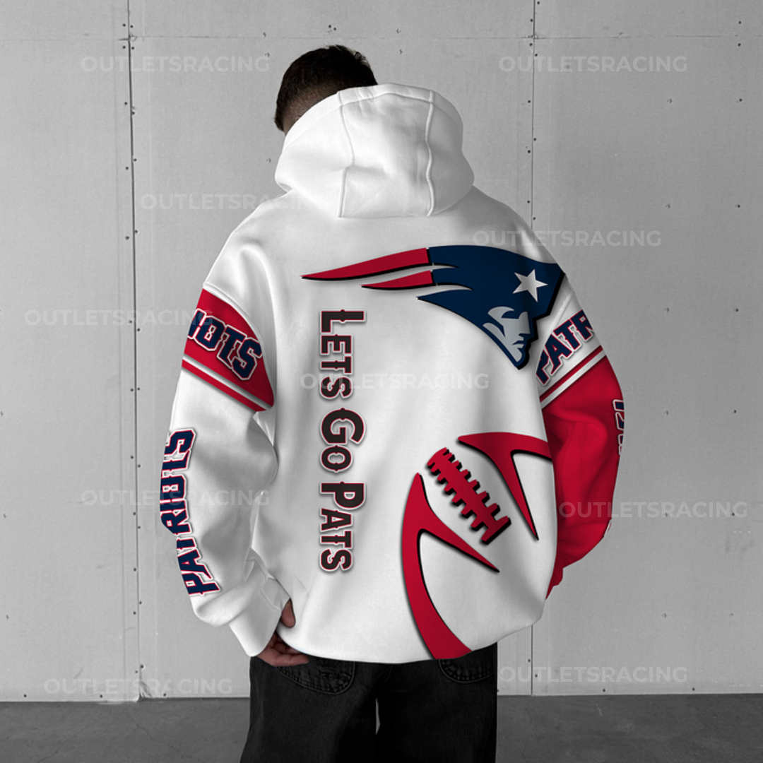 New England Patriots Graphic Hoodie