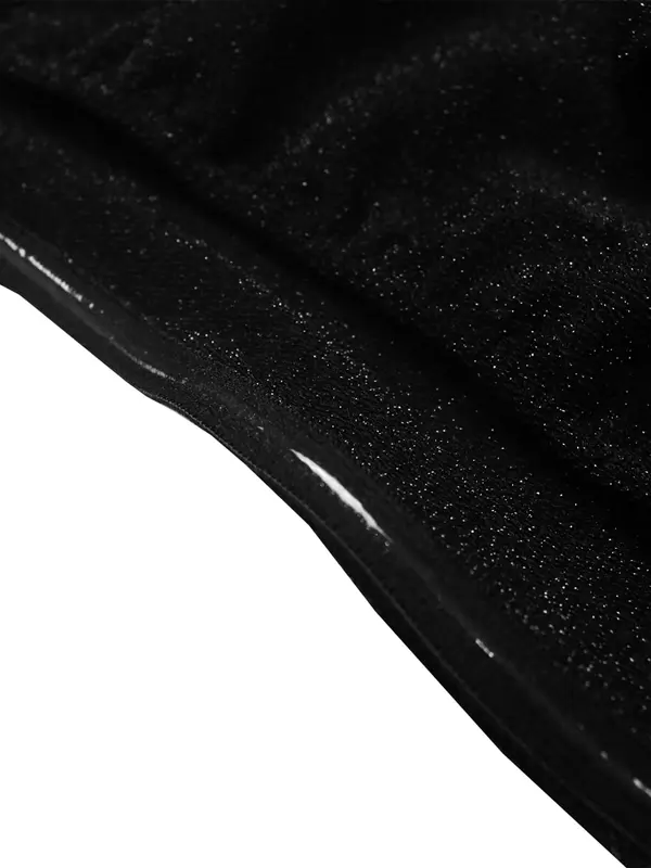 Women's Fashionable Nightclub Style Bodycon Jumpsuit, Sexy Sequined Fabric, Casual Spring & Fall Wear, Fitted Plain Design