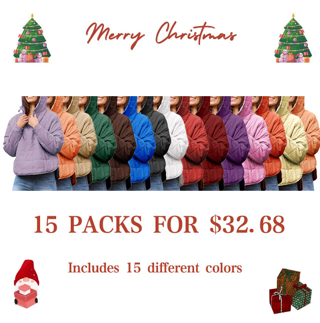 Women's Oversized Hooded Puffer Jacket Quilted Jackets for Women Lightweight Winter Warm Padded Hoodies Coat