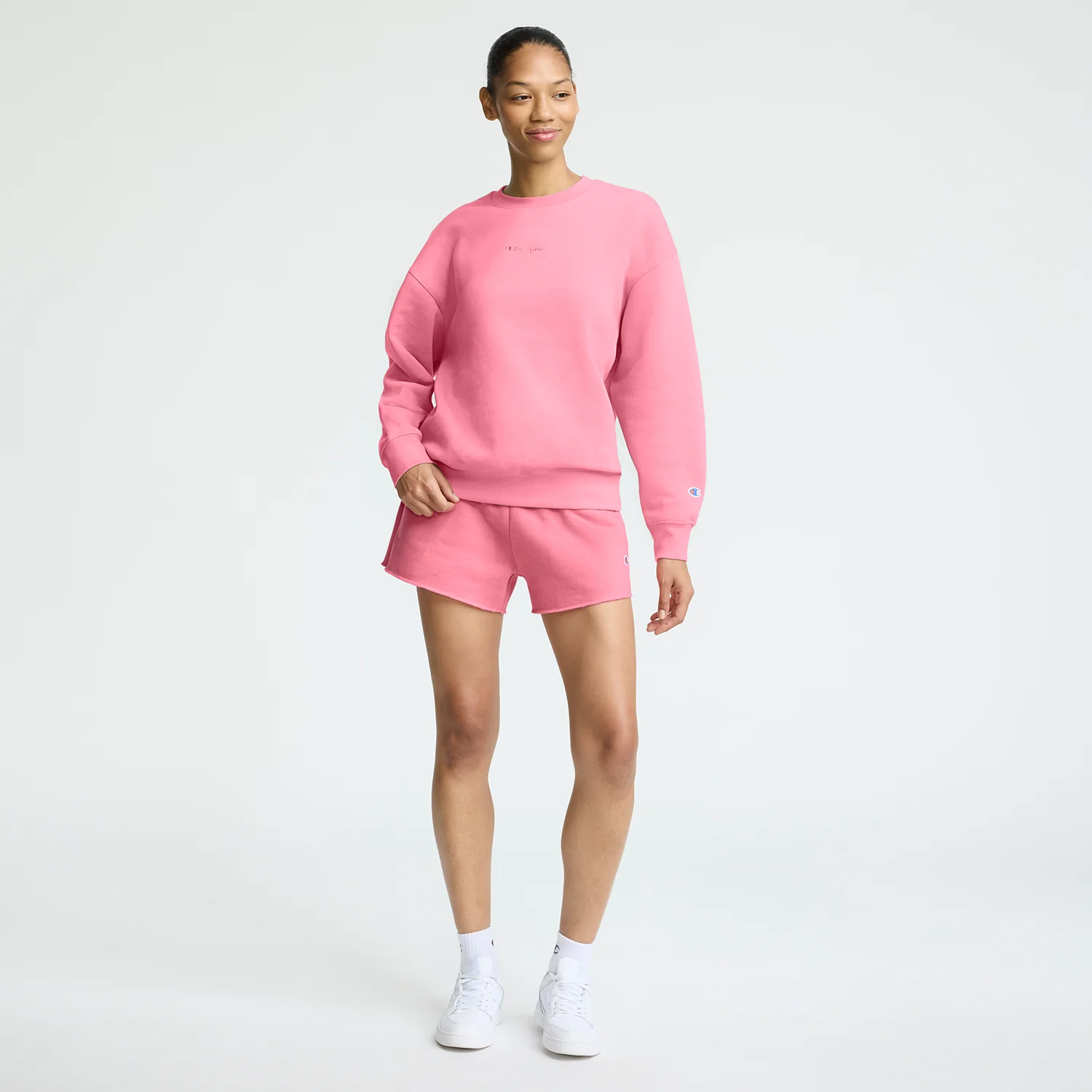 Powerblend Crewneck Sweatshirt, Embroidered Script Logo