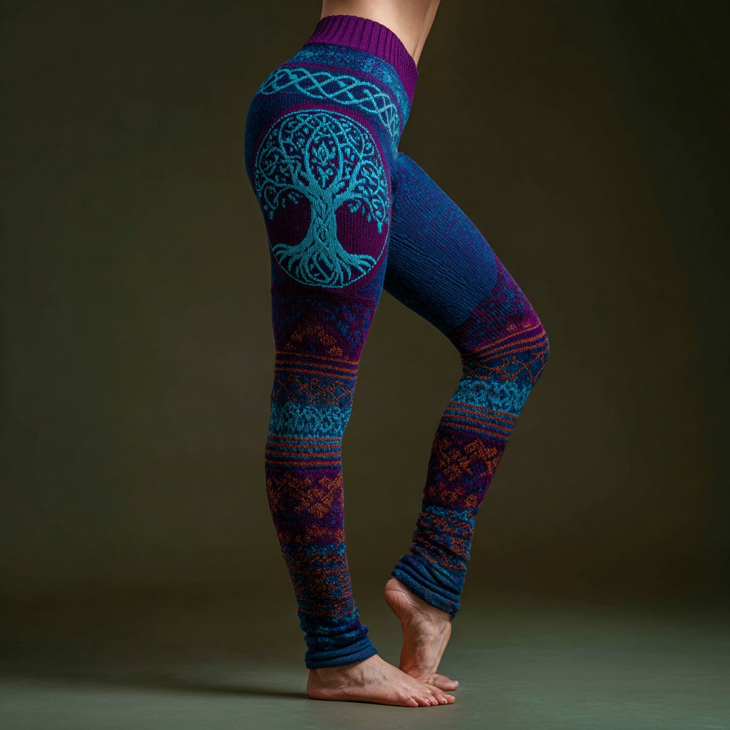 Women's Viking Celtic Knot Tree Of Life Leggings