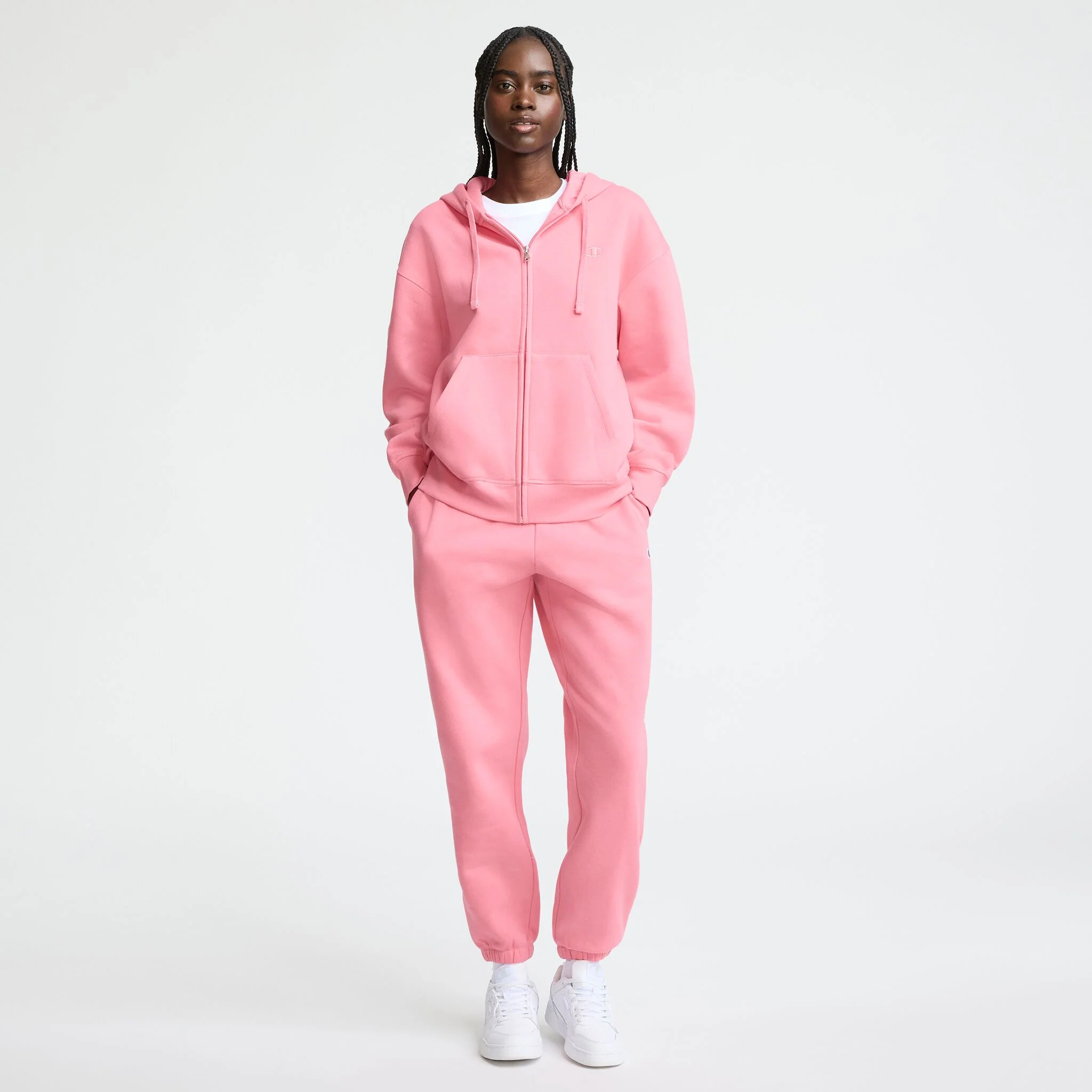 Powerblend Zip-Up Hoodie, C Logo